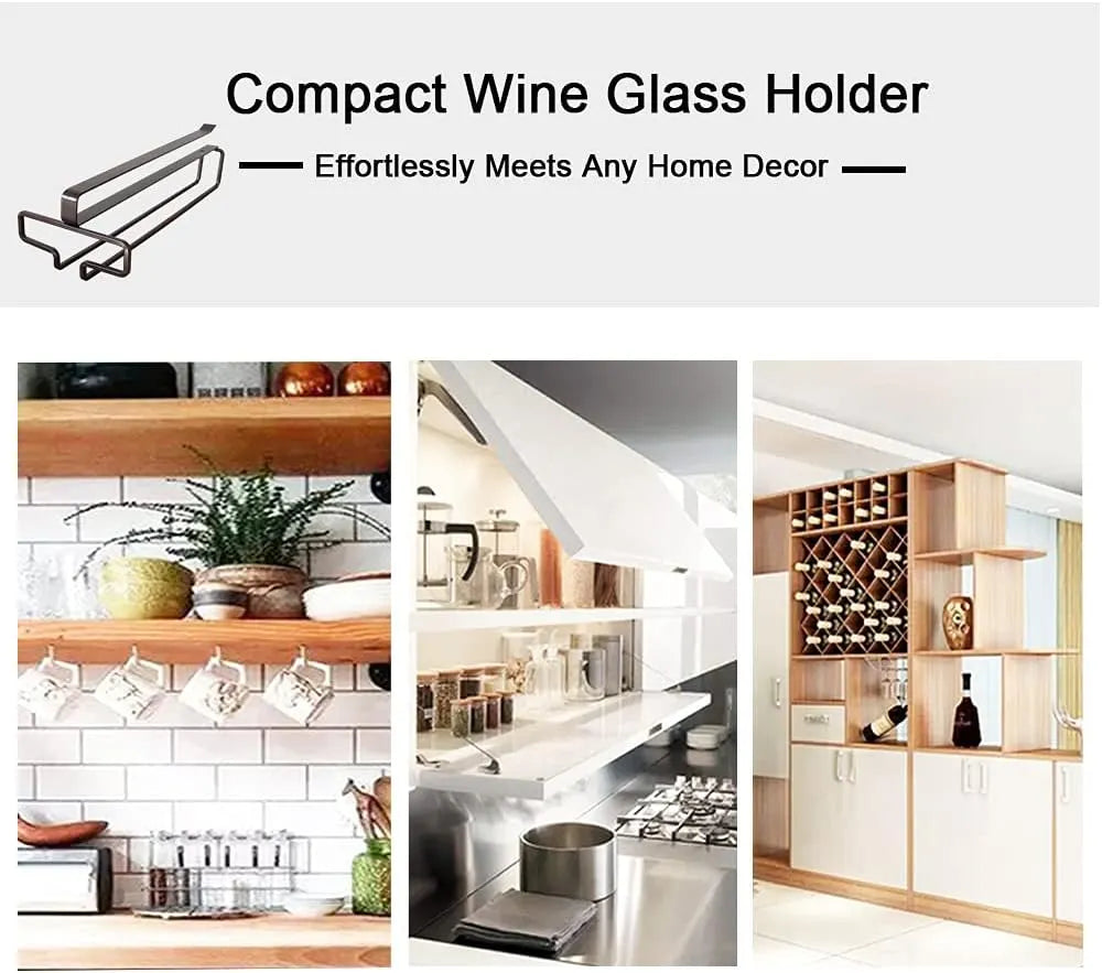 🍷 50% OFF | Cabinet Wine Glass Rack