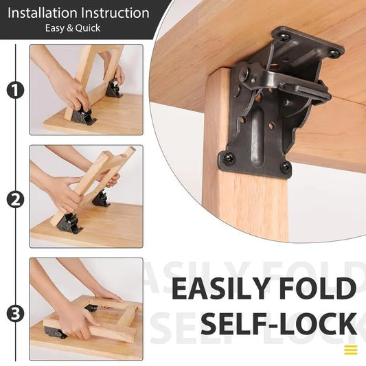 50% off Locking Hinges Heavy Duty Bracket