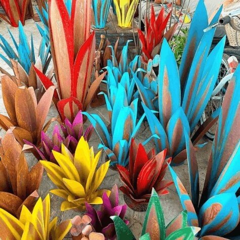 Garden solar light waterproof garden agave 🎄 hot sale