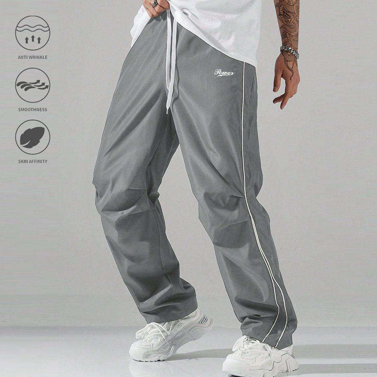 Spring and summer Loose Sports Pants Men's Trousers Lightweight