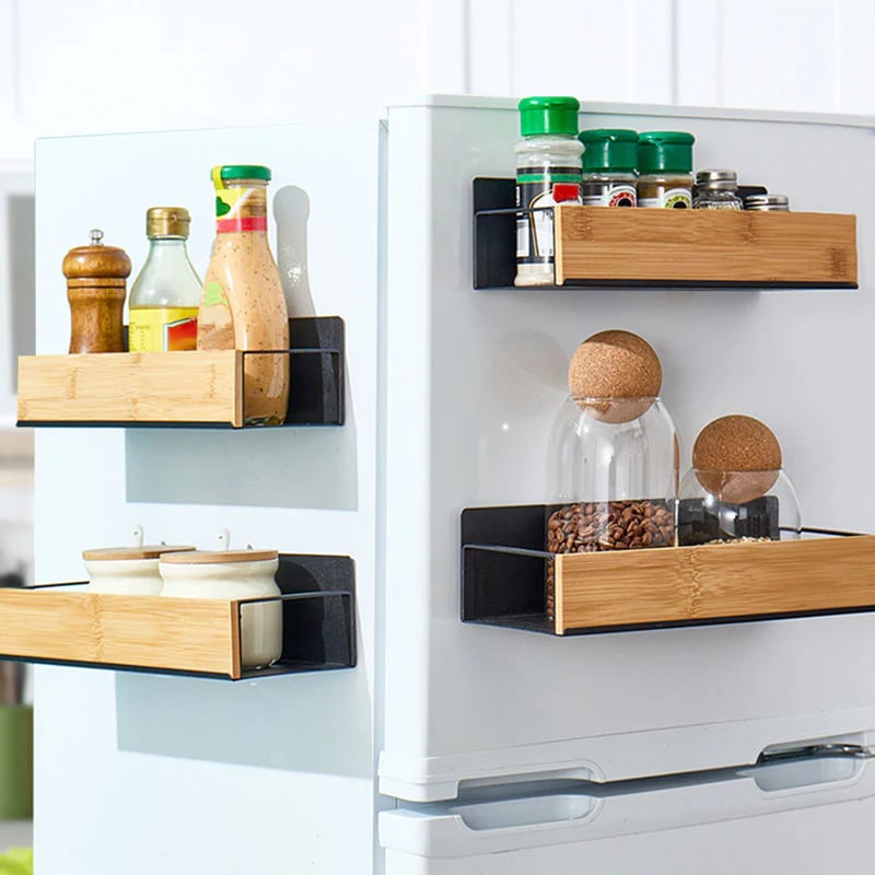 ⏰Kitchen Magnetic Wall Mounted Shelf Organizer🧲