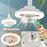 Fast Shipping Worldwide - LED Swing Head Fan Light