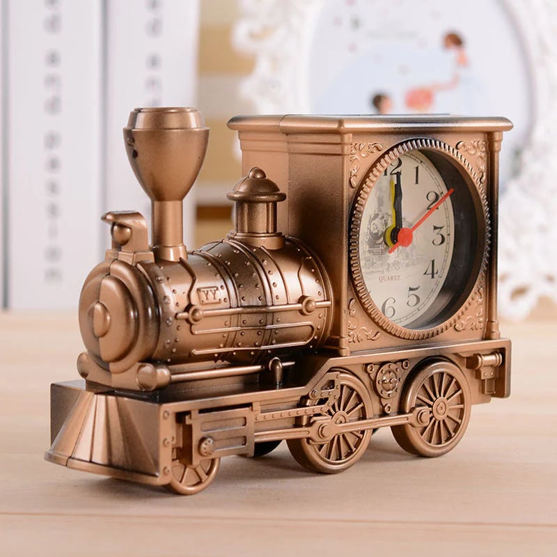 ⏰Retro Locomotive Model Alarm Clock