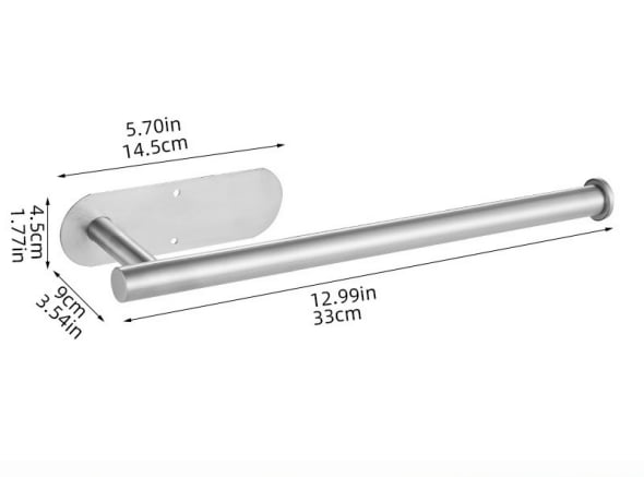 Kitchen paper towel holder