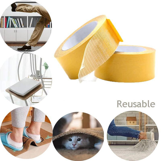 🔥 Strong Adhesive Double-sided Mesh Tape