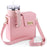 Crossbody Bag with Sports Water Bottle Holder for Women