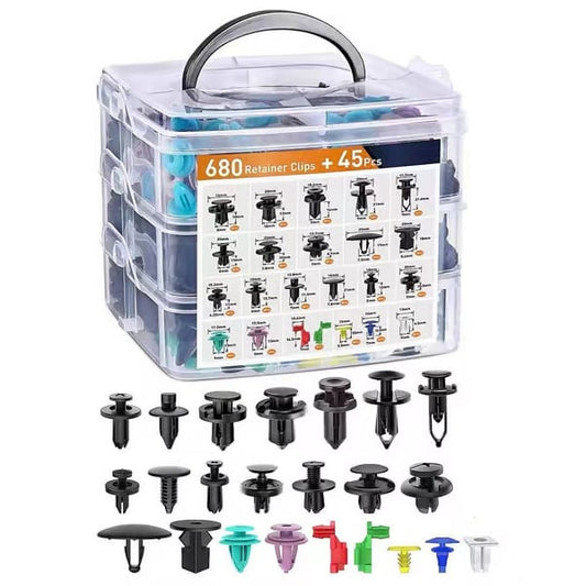 🔥HOT SALE NOW 49% OFF🔥725Pcs Car Retainer Clips & Fastener Remover