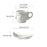 Metal touching face creative ceramic kiss Coffee cup