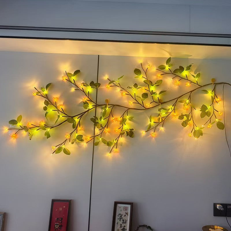 🌸🌸Bendable LED rattan flower ambient light