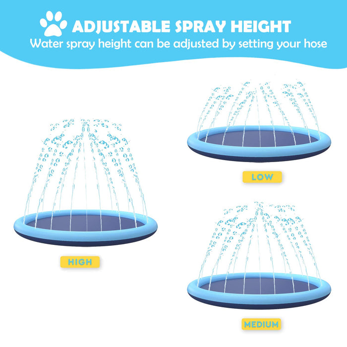 Sprinkler Pad for Dogs + FREE Dog Brush!