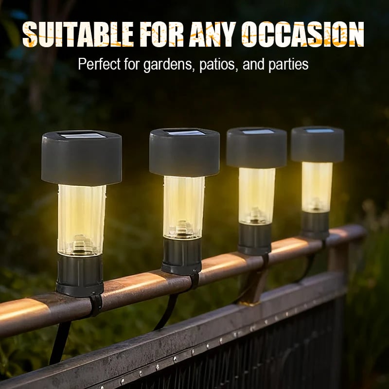 Waterproof outdoor solar light string