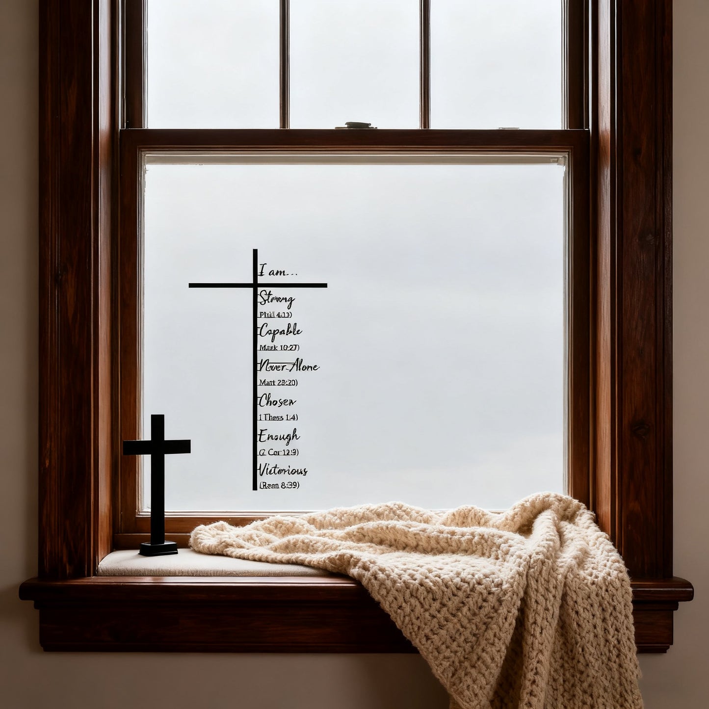 ❤️Elegant Metal Christian Heart & Cross Wall Art