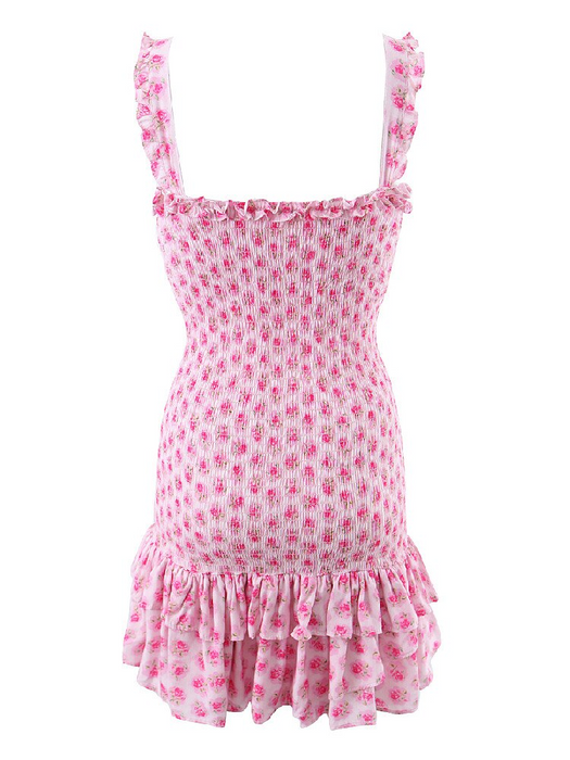 Flirty Ruffle Sleeveless A-line Mini Dress - Perfect for a Stylish Summer Look