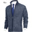 Men's Fashion Solid Color Stand Collar Cardigan Sweater Knit Jacket