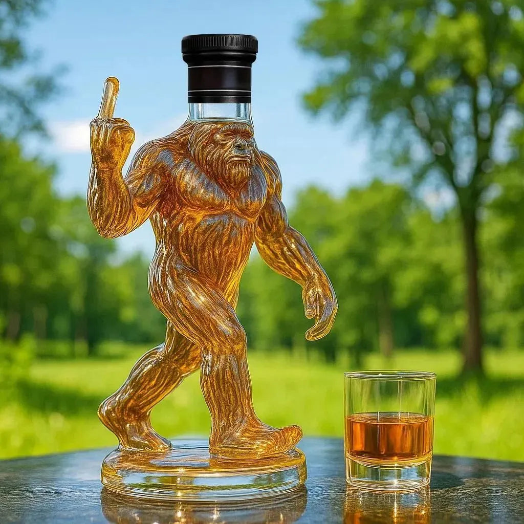 Unique Shape Whiskey Bottle Collection