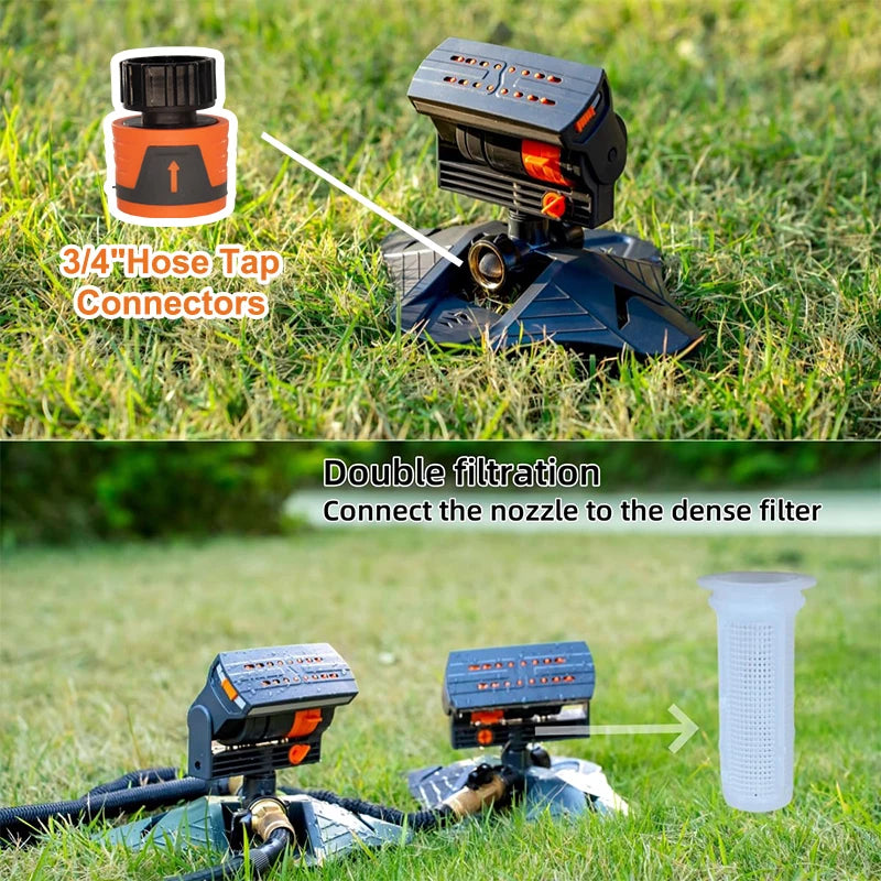 🔥 Limited-Time Offer 🔥 — Automatic Oscillating Lawn Sprinkler
