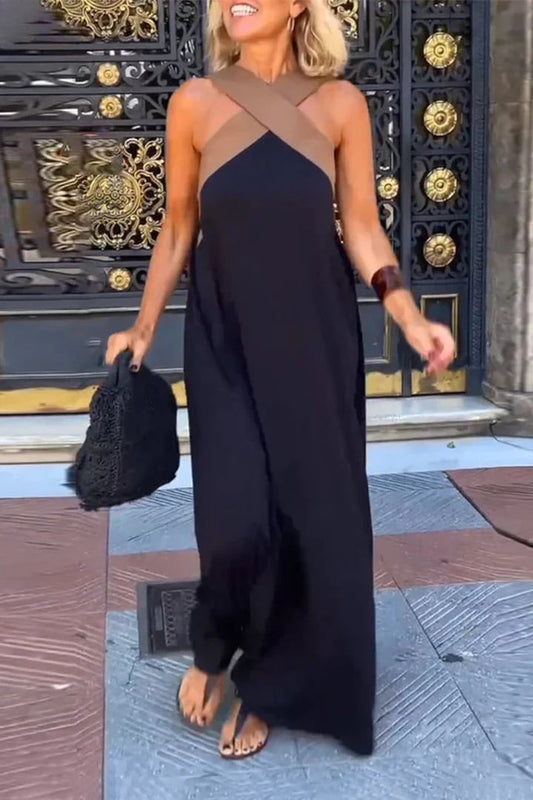 Sexy Cross-Back Mini Dress ✨💃