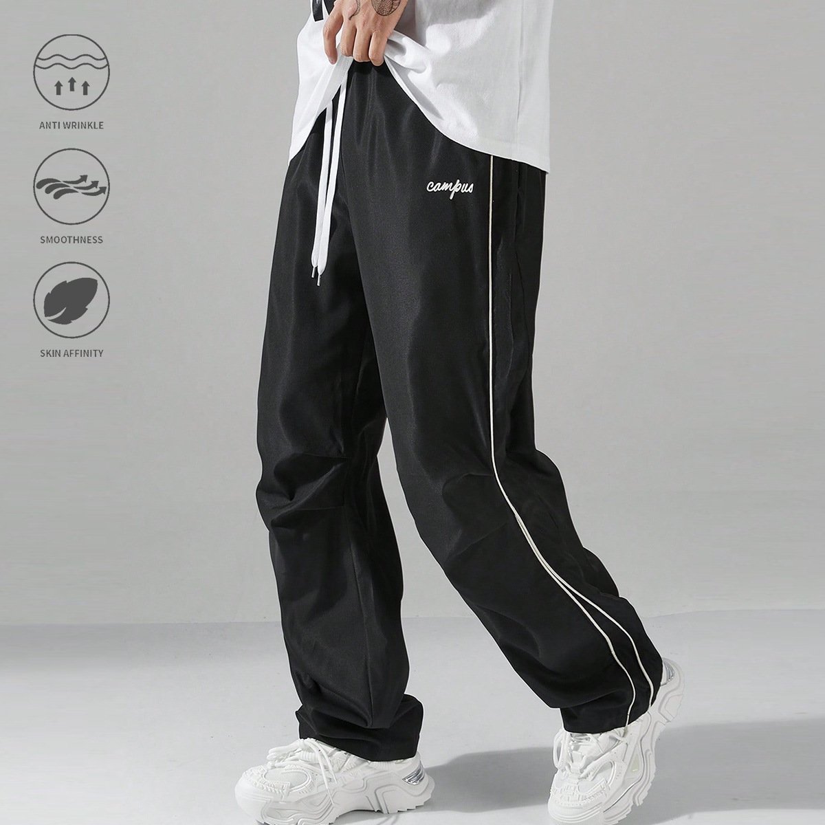 Spring and summer Loose Sports Pants Men's Trousers Lightweight