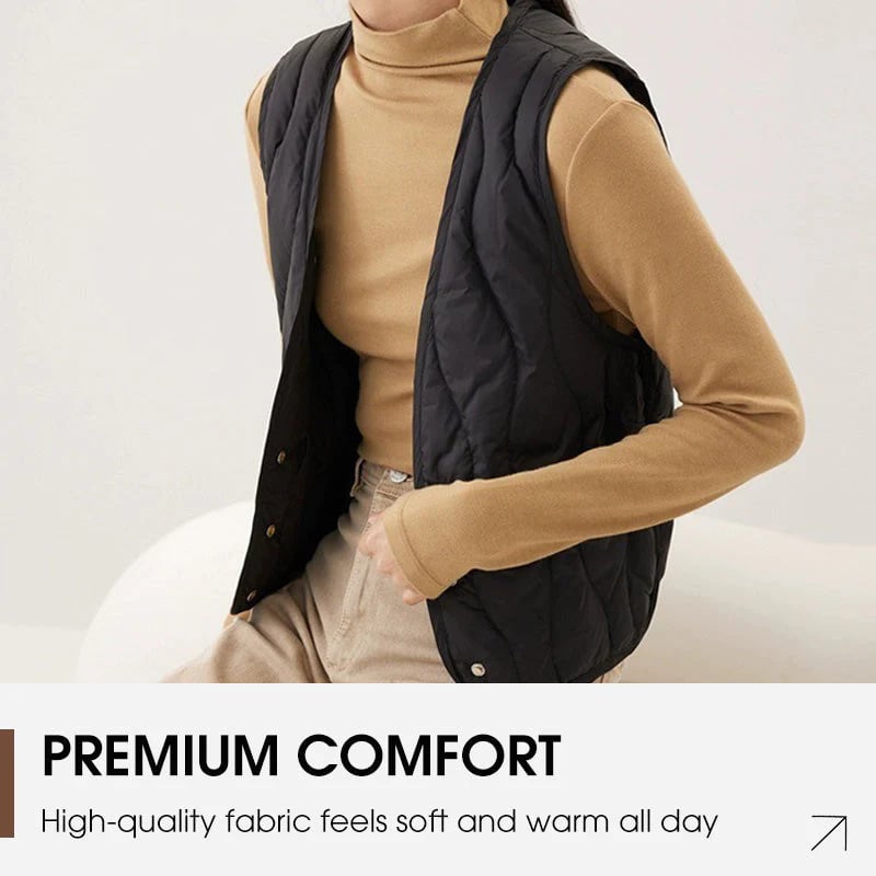 Women's Warm Quilted Vest