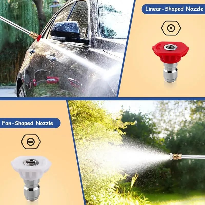 🚿💦stainless steel high-pressure spray wands— A powerful tool for outdoor cleaning