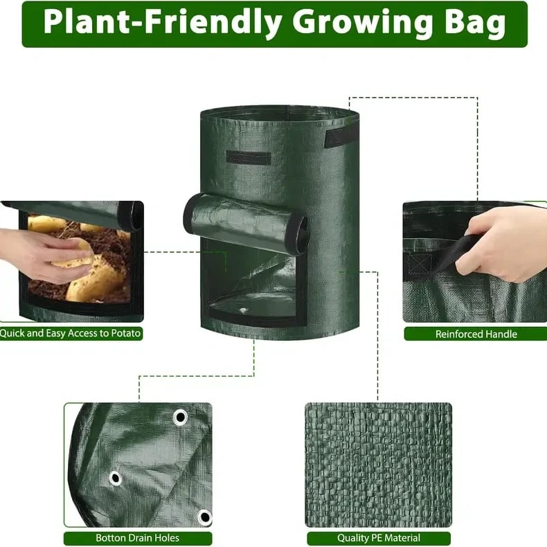 🏆45K+ SOLD🥔🌱10 Gallon Potato Grow Bags