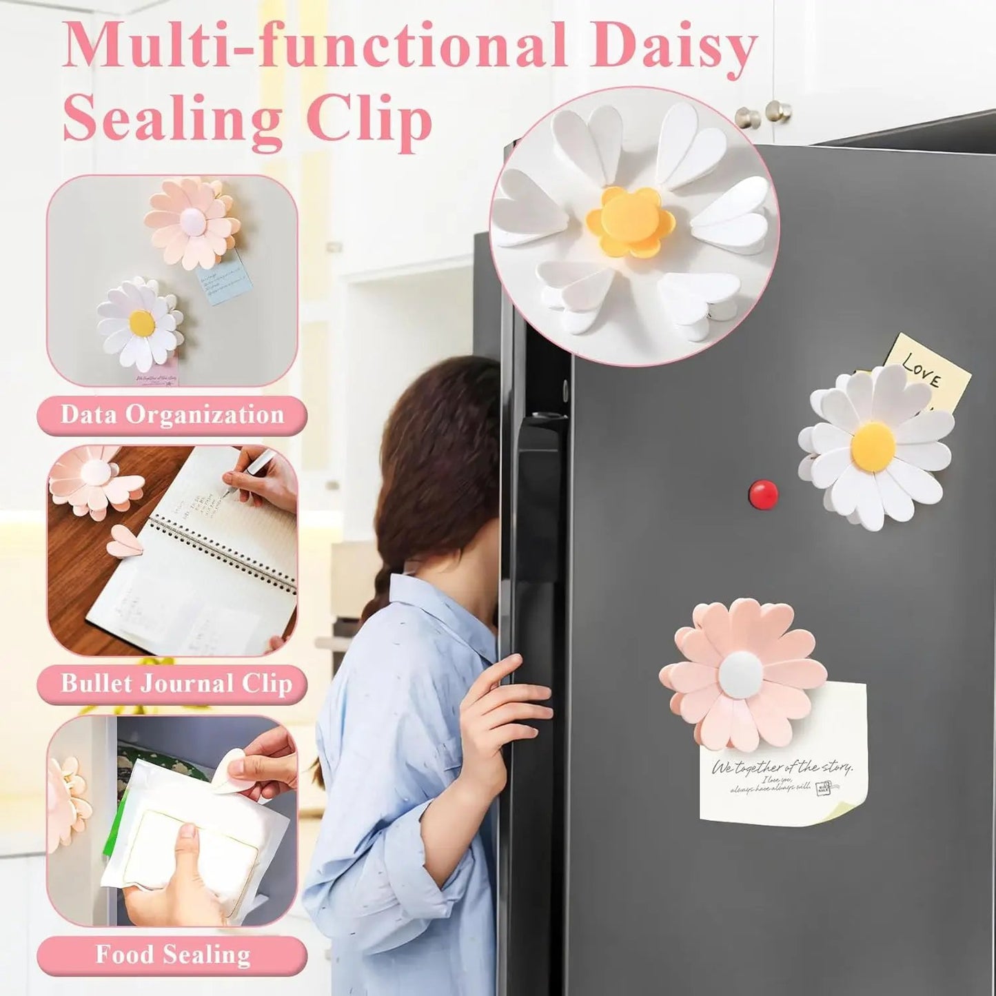 🌸Magnetic Cherry Blossom Sealing Clip