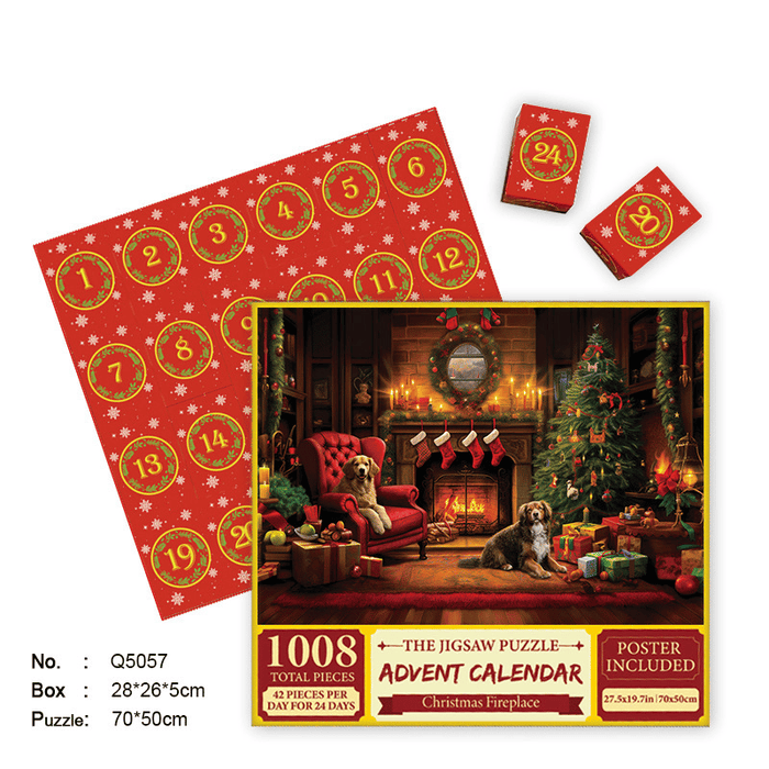 🎄Christmas Advent Calendar Jigsaw Puzzle 🧩