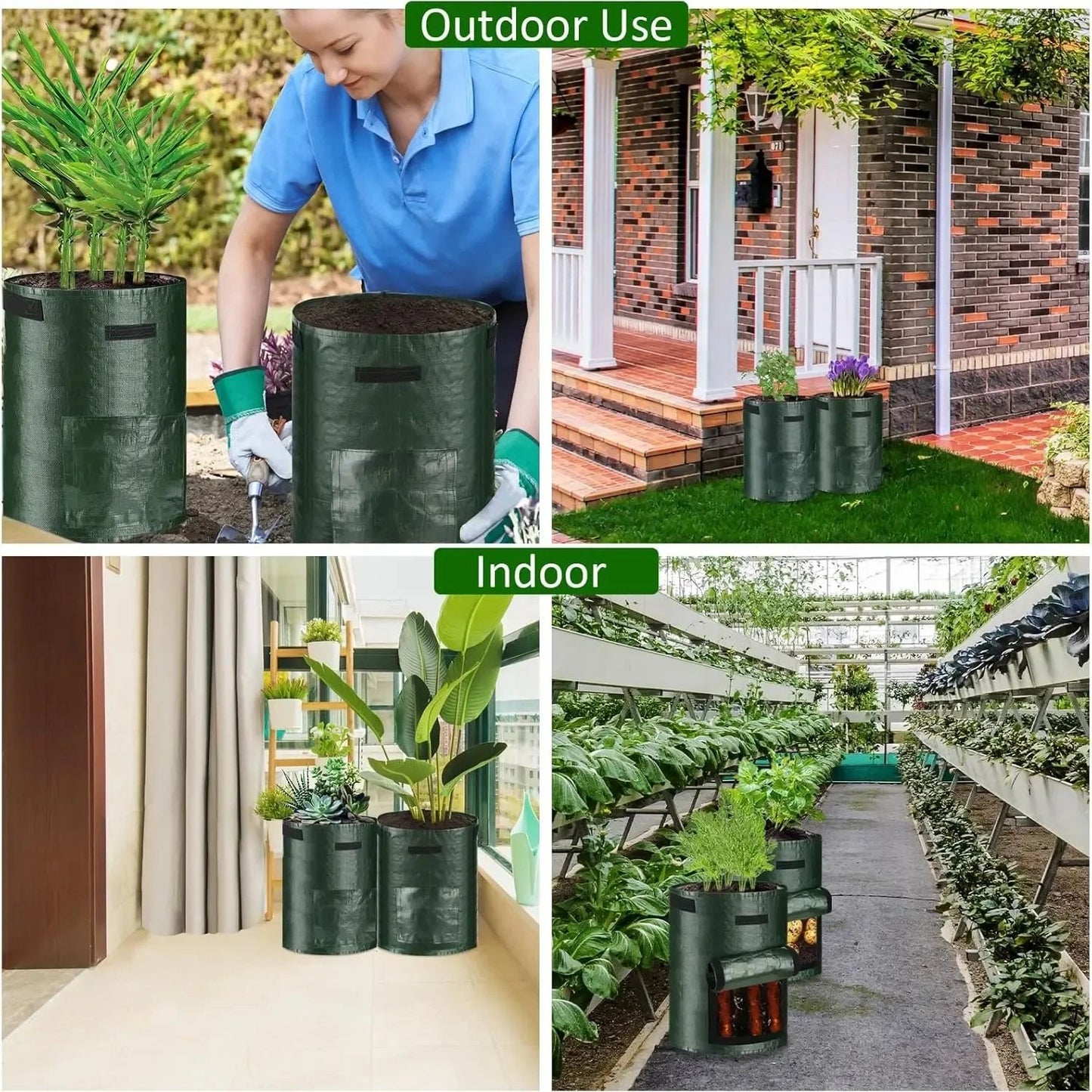 🏆45K+ SOLD🥔🌱10 Gallon Potato Grow Bags