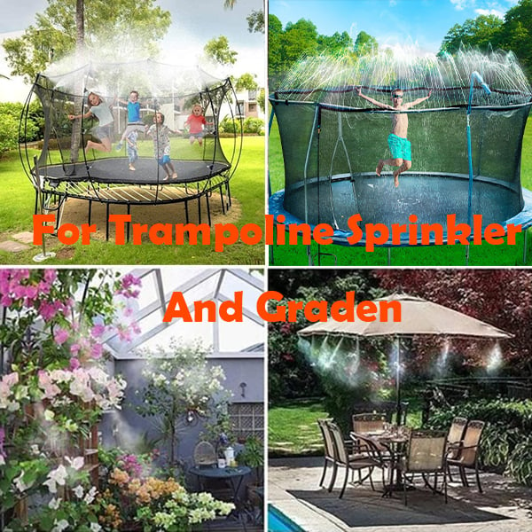 Automatic Mist Cooling System For Trampoline Sprinkler And Graden(Buy 3 Free Shipping)