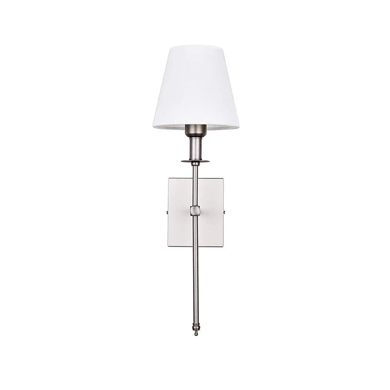 Classic Fabric Shade Wall Light