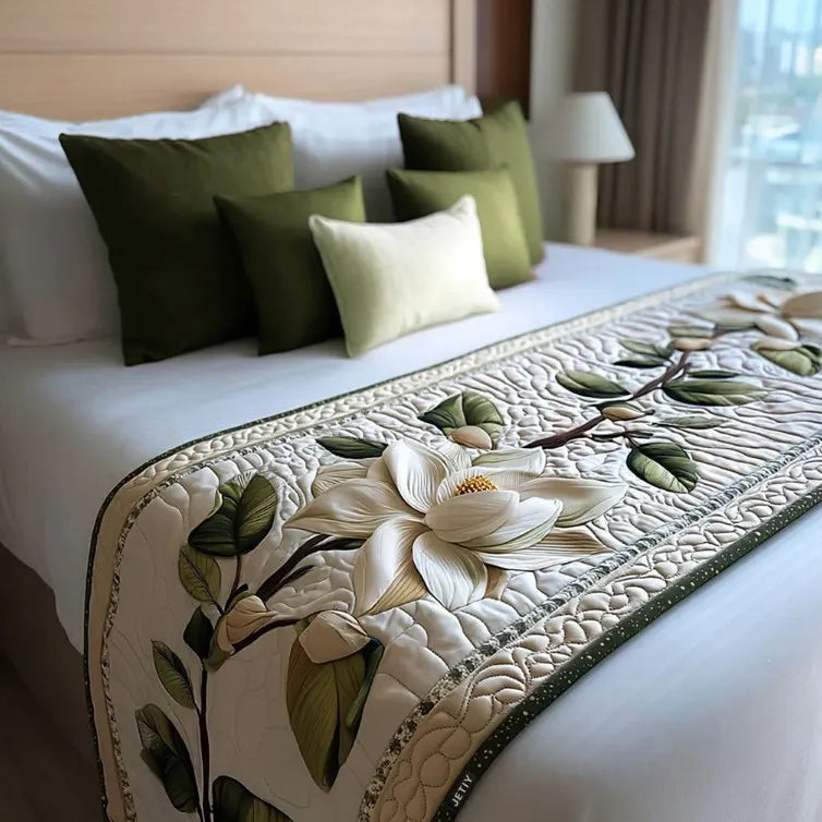 🍽️New Arrival: Quilted Table Runner with Vivid 3D Design