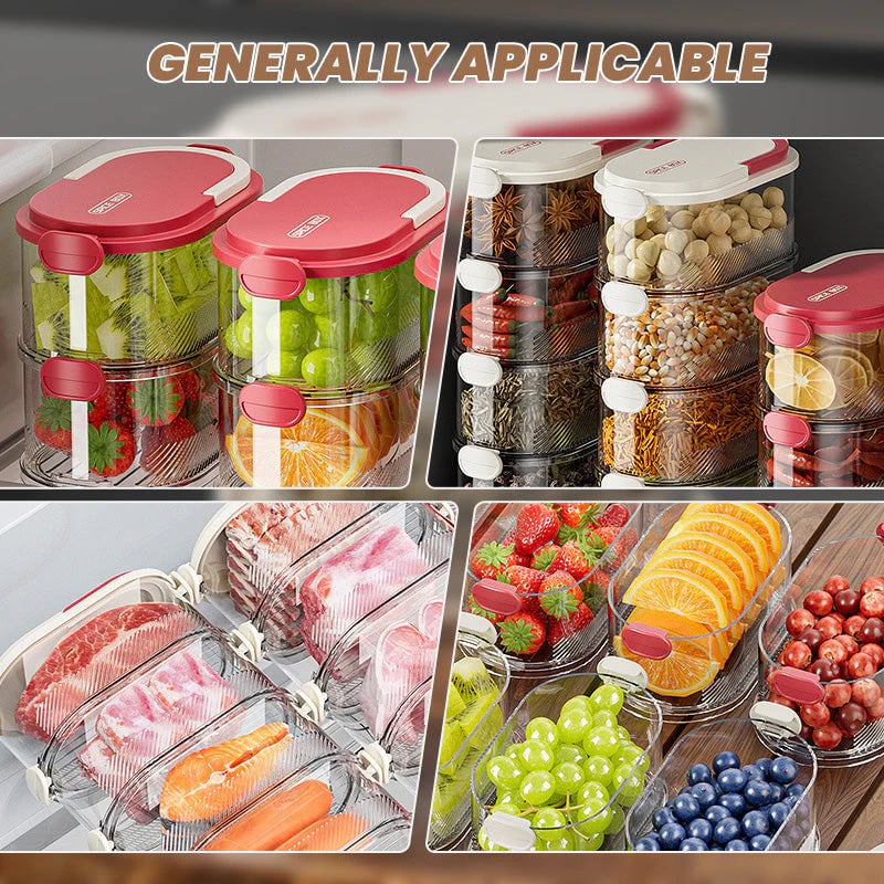 🔥 Multi-layer Sealed Spice Organizer