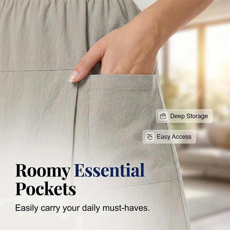 🩴Hot sale 50% off🩳Women's Casual Elastic Waist Wrap Skort