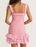 Flirty Ruffle Sleeveless A-line Mini Dress - Perfect for a Stylish Summer Look