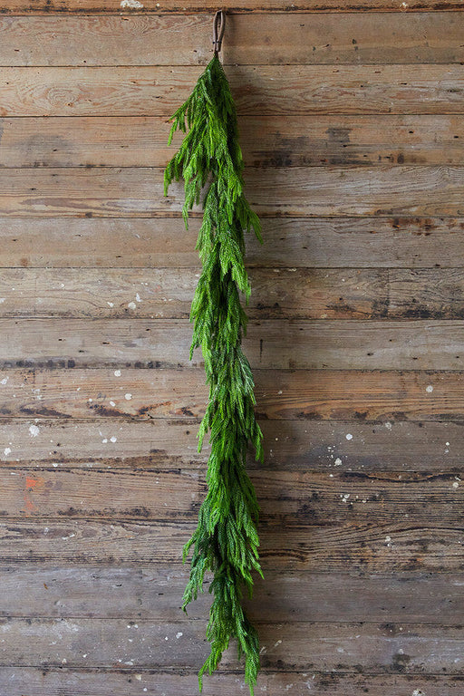 🔥Last day! 💥Special sale - real touch deluxe norfolk pine garland