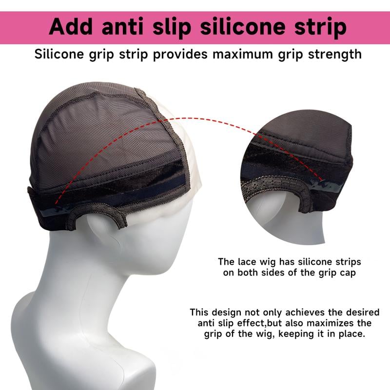 🔥Limited Time 49% Off✨2026 Lace Wig Grip Cap for Glueless Wig 4x5