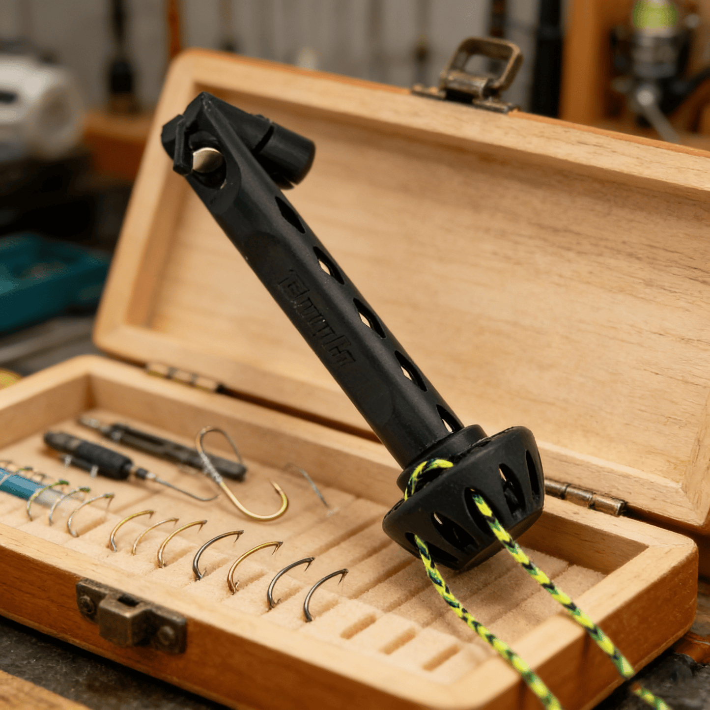 🎣 Fly Roost | Magnetic Fly Threader 🪝 Easy threading & knotting, size 24–6
