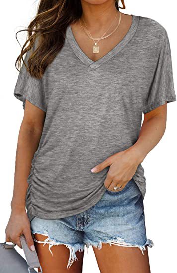 Classic V-Neck Short Sleeve T-Shirt | Ultra-Soft Everyday Essential