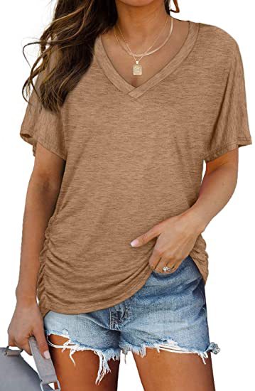 Classic V-Neck Short Sleeve T-Shirt | Ultra-Soft Everyday Essential
