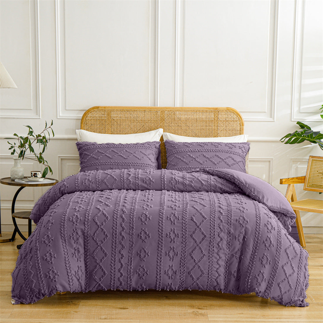 🎄Christmas Luxury Gift｜3-Piece Cutwork Bedding Set - Wrap Your Loved Ones in Holiday Elegance 🛏️🎁