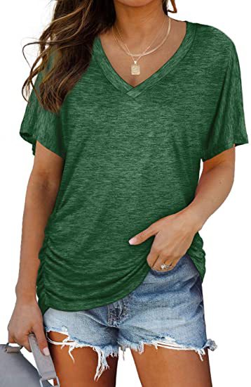 Classic V-Neck Short Sleeve T-Shirt | Ultra-Soft Everyday Essential