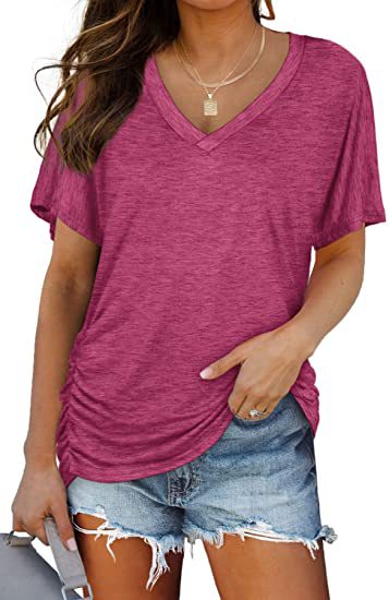 Classic V-Neck Short Sleeve T-Shirt | Ultra-Soft Everyday Essential