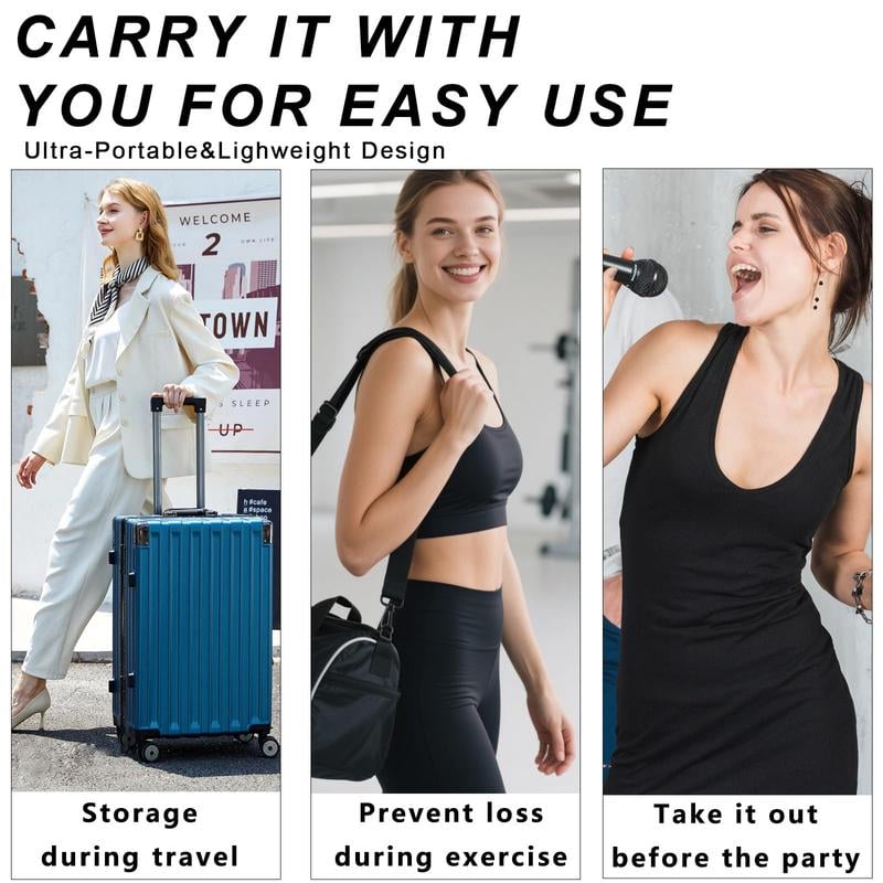 3PCS Foldable Multi Functional Travel Jewelrys Pouch