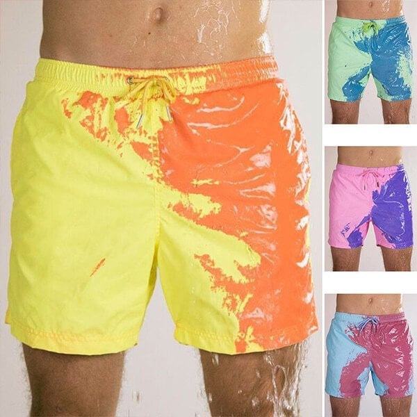 Men's Color Changing Swim Trunks🏊‍♂⏰BUY 2 FREE SHIPPING