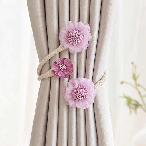 Floral Curtain Ties