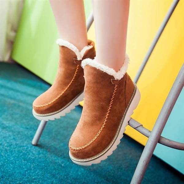 Women's Classic Non-Slip Ankle Snow Boots