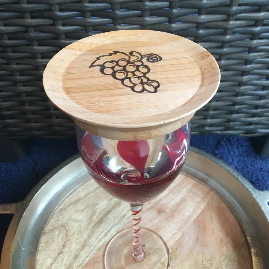 🍷Best Selling 50% Off🍸wine glass charcuterie topper bulk