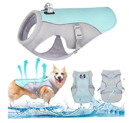 ❄️🐾 Dog Summer Ice Cooling Protective Vest