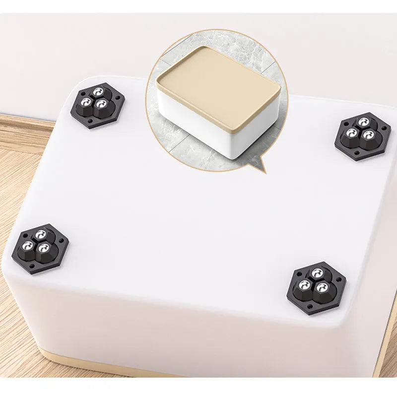 Upgraded Model Heavy-Duty Self-Adhesive Casters (4-Pack)