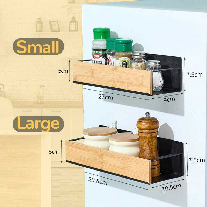 ⏰Kitchen Magnetic Wall Mounted Shelf Organizer🧲